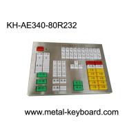 Buy cheap Custom Panel 80 Resin Keys Industrial Metal Keyboard For Highway Toll Station product