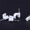 Buy cheap Concrete Cable Clip Nails White Nail-In Cable Clips High Carbon Steel from wholesalers