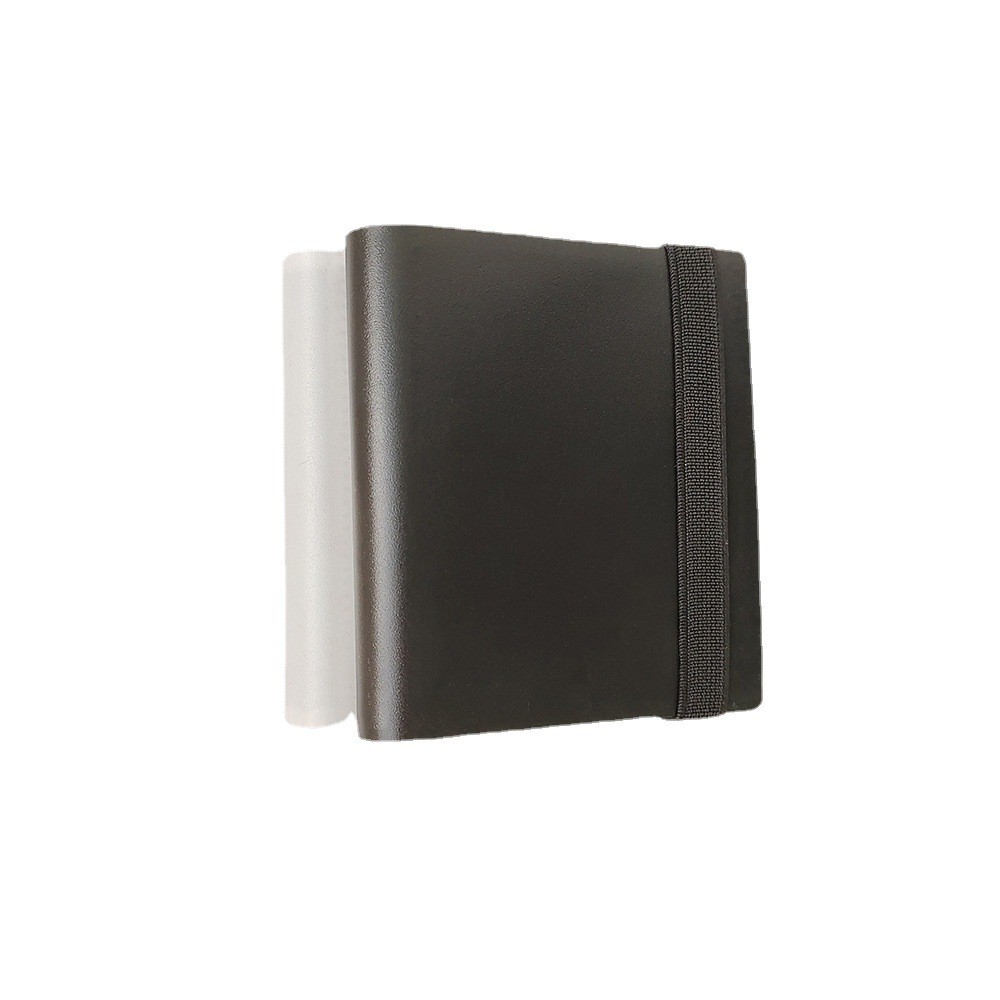 Elastic Card Collection Binder Album Viscose Dustproof PP Side