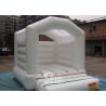 Buy cheap Outdoor commercial used white wedding bouncy Castles for wedding parties from wholesalers