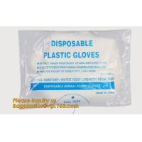 Buy cheap Transparent clear pe gloves disposable food bbq gloves HDPE factory price product