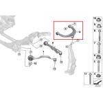 For Rolls-Royce Cullinan Suspension Control Right Front Upper Swing Straight Arm