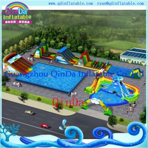 Wholesale Frame Pool, Moving Water Park, Water Park Land Game, Mobile Park, Ground Park from china suppliers
