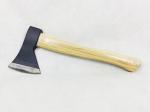 600G Size Natural color Hickory Handle Forged Carbon Steel Axe For Axe Throwing