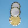 Buy cheap High Temperature Sterilization Cans Peel Off Lid Food Cans Easy Open Lid Gold Color EOE from wholesalers