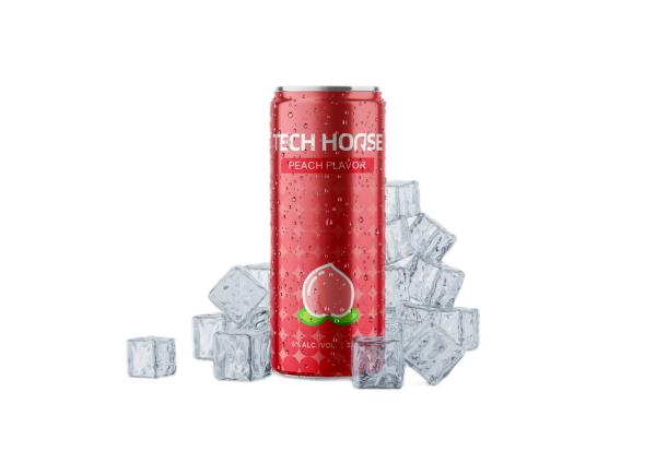 300ml Peach Flavor Canned Cocktails OEM Private Label Drink 100 Calories Vegan