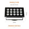 Buy cheap Outdoor 80W RGBW LED Flood Light DMX Wall Washer For Building Facade Architecture Scenic Park City Lighting Garden Friendly from wholesalers