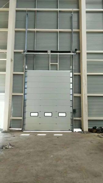 Buy cheap Panel 40mm Sectional Overhead Door With Anti Breaking System from wholesalers