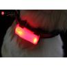 Buy cheap Weather Resistant Nylon LED Flashing Dog Night Light Attacher Pet Protect Collars from wholesalers