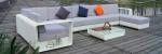 Buy cheap Sectional Outdoor Rattan Sofa Furniture Set  Resin Wicker L Shaped Sofa Bed from wholesalers