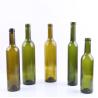 Buy cheap 375ml 500ml 750ml Empty Glass Wine Bottles Dark Green Glass Bottles For Liquor Vodka / Whisky from wholesalers