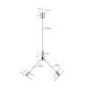 Buy cheap High Bay Light Fork Hanging Kit , Brass Nickel Plated Wire Suspension Kit YW-86023 from wholesalers