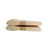 Buy cheap FSC Custom Long Birch Wooden Ice Cream Spoon 125mm For Cake from wholesalers