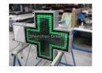 10mm Single Side Graphics LED Pharmacy Cross Display advertising Board with