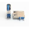 Buy cheap 90 Degree Side Insert AF Type USB Female Connector 5000 Cycle Operating Life from wholesalers