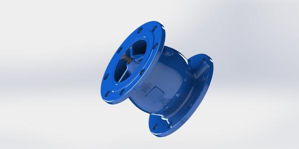 Buy cheap Ductile Iron Non Slam Swing Check Valve Quick Closed Epoxy Coated from wholesalers