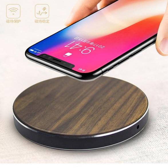 Buy cheap Custom Wooden Wireless Charger Pad 10W Fast Charging 5V 2A For Corporate Gifts from wholesalers