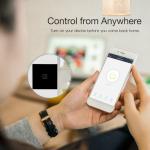 Wireless Smart Light Switches EU Standard Touch Switch 220V Tempered Glass Panel