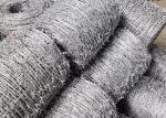 3.0mm Hot Dipped Galvanzied Barbed Fencing Wire Mesh Corrosion Resistance