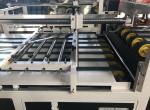 Gear Electric Driven Carton Folder Gluer Machine Semi Automatic Pasting