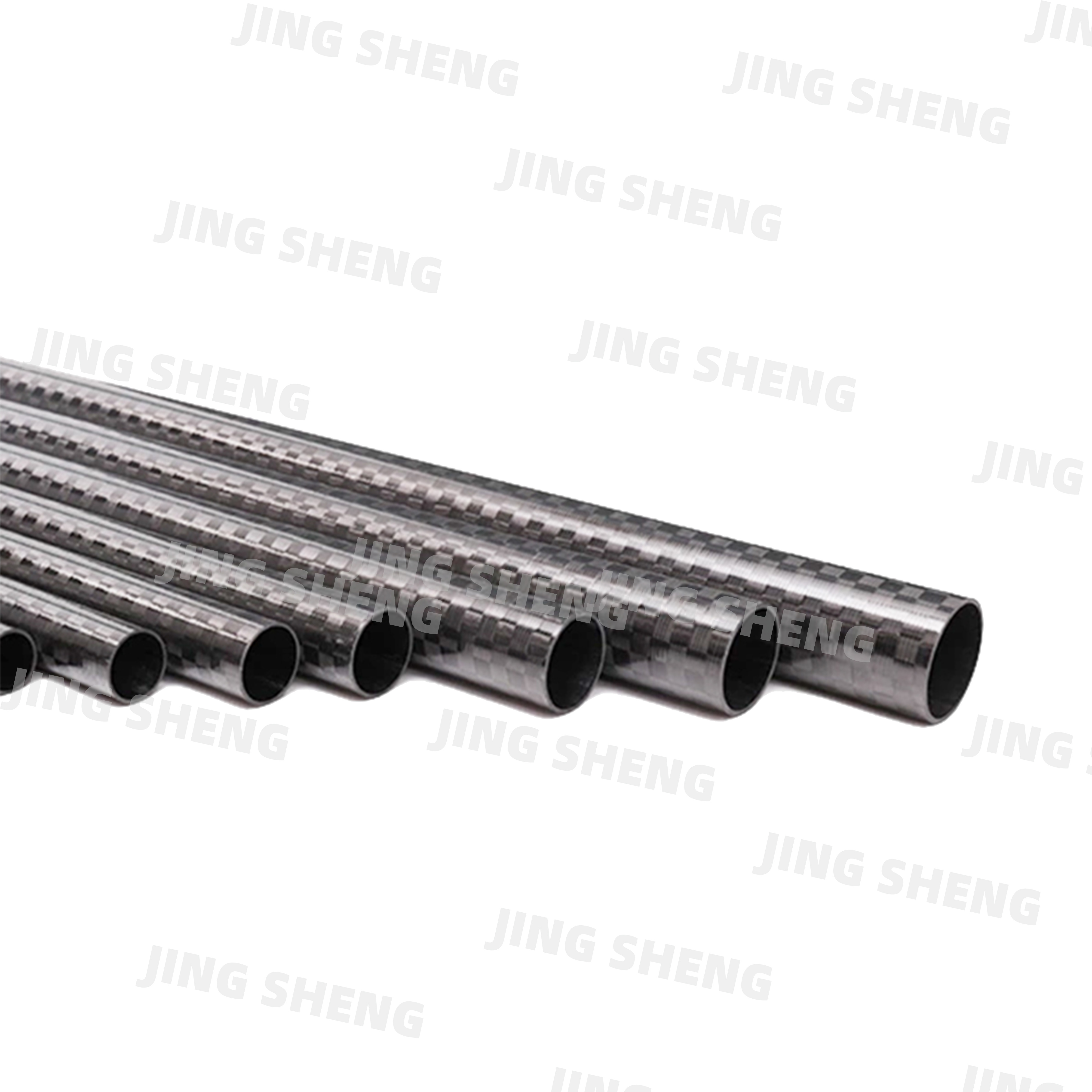 ODM 12K Carbon Fiber Tube Extendable Carbon Fibre Pole For Solar Panel Cleaning Poles