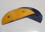 50mm Height Yellow And Black Road Speed Bumps