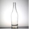 Buy cheap Clear Apple Shaped Juice Bottle 500ml High Flint Glass Bottle with Plastic Cap from wholesalers