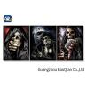 Buy cheap PET / PP 3D Lenticular Pictures , 3D Printing Service Atrocious Ghost Skull Wall Paper from wholesalers