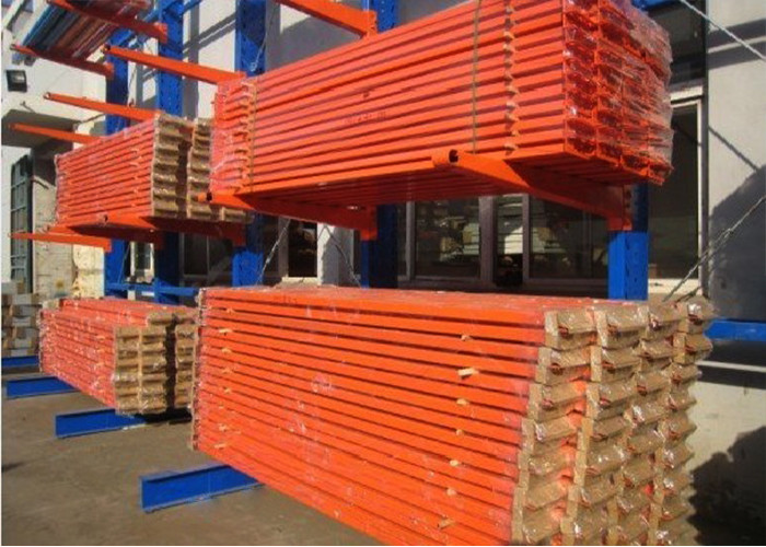 Adjustable Heavy Duty Cantilever Racking System Customized Size