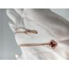 Buy cheap Rose Gold Pendant Necklace For Girlfriend , 18k Magic Alhambra Necklace With Carnelian from wholesalers