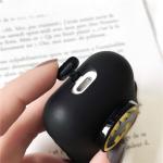 Black Silicone Airpods Case Anti Lost Cute Batman Shock Absorption