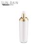 Buy cheap Cosmetic set lotion bottle packaging 0.23cc with gold cap SR2263A plastic pump bottle from wholesalers