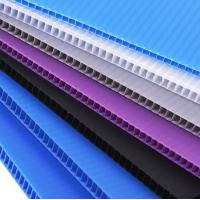 Buy cheap Advertising Polypropylene Coroplast Sheet Corrugated Plastic Customized Board product