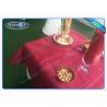 Buy cheap Golden Printing PP Non Woven Tablecloth , Spunbond Nonwoven Fabric Tablecloths from wholesalers