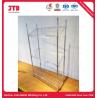 Buy cheap 1200mm 450mm Wire Display Shelving ODM 4 Layer Stainless Steel Rack from wholesalers