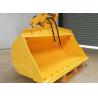 Buy cheap Red Excavator Customized Opening Tilt Bucket 800-1500mm Standard Steel from wholesalers