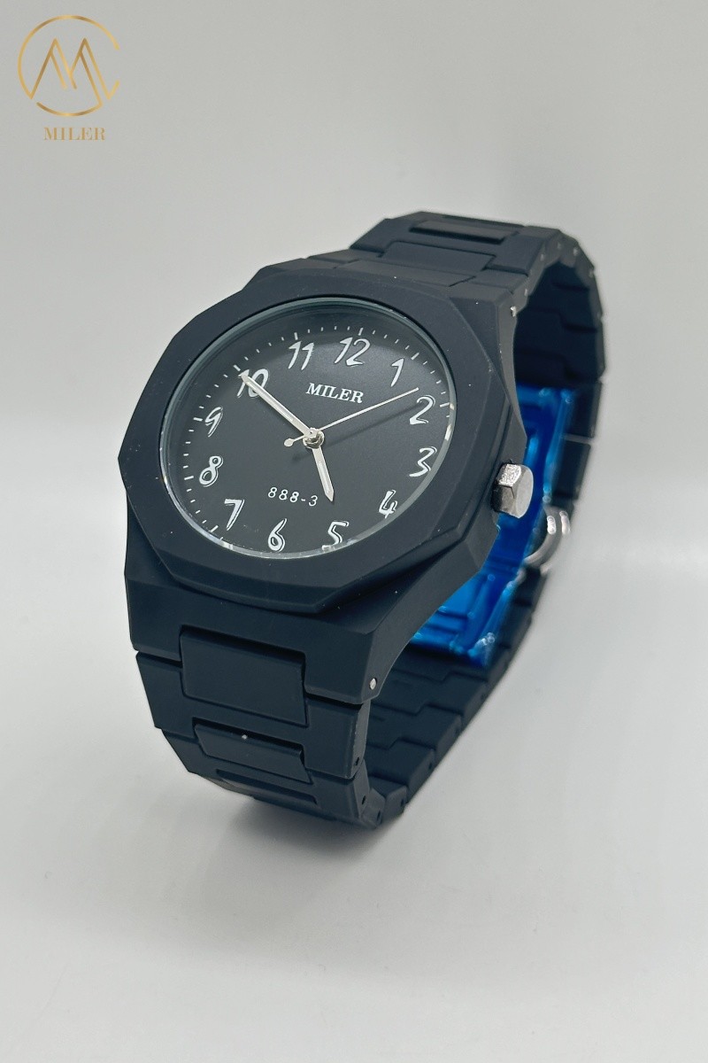 Factory Wholesale Quartz Movement Waterproof Resin Rubber Case Watches