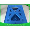 Buy cheap 750 * 570 * 175mm Plastic Moving Dolly Pallet Heavy Duty Four Wheel 100% PP from wholesalers