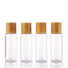 Buy cheap 60ML Clear Plastic Pet High Qulity Bamboo Cosmetic Bottles Empty Lotion Bottles from wholesalers