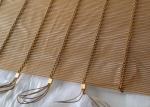 Golded Color 316l Stainless Steel Architectural Mesh Decorative Paint Metal