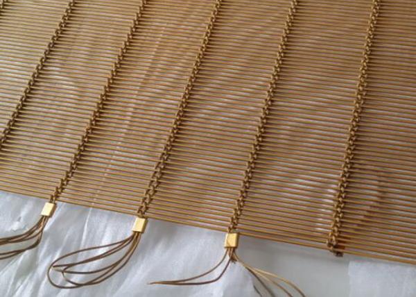 Golded Color 316l Stainless Steel Architectural Mesh Decorative Paint Metal