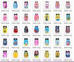 Fast Shipping New Arrival 3D Children School Bags 3D Kids Backpacks 3-7 Years