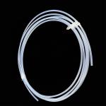 PTFE Tube Dispersion Resin Extruded Plastic White And High Temperature