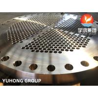 Buy cheap ASME SA182 Stainless Steel Tubesheet 316L / UNS S31603 / 1.4404 Tube Plate product