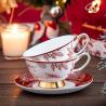 Buy cheap Christmas 2024 Supplies Cup Saucer Christmas Ceramic Tableware 200ml 6.76 Oz For Women from wholesalers