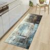 Buy cheap Wood Grain Absorbent Door Mat 40*120cm 60*180cm Bedroom Floor Carpets from wholesalers