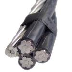 Twisted aerial bundled cable overhead transmission line abc electric cable