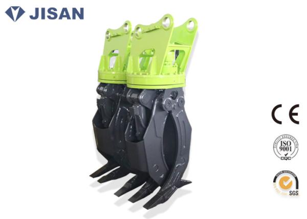 Quality 360 Degree Rotating Hydraulic Log Grapple For CAT 312CL 314 315 Excavator for sale