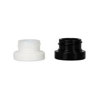Buy cheap Natural White Black Concentrate Glass Jar 5ml For Wax Resin Shatter product