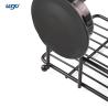 Buy cheap Damage Free Hanging Black Shower Caddy Self Adhesive Chrome 10kg from wholesalers